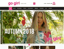 Tablet Screenshot of gogirl.com.au
